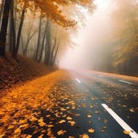 drum incetosat toamna in padure